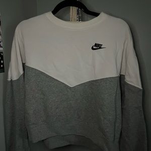 mike cropped sweatshirt